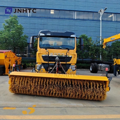 Howo TX Road Salt Spreader Μηχανή τήξης χιονιού 6X4 350HP Κατάλληλο φορτηγό σκούπισης χιονιού