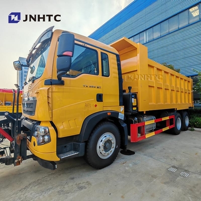 Howo TX Road Salt Spreader Μηχανή τήξης χιονιού 6X4 350HP Κατάλληλο φορτηγό σκούπισης χιονιού