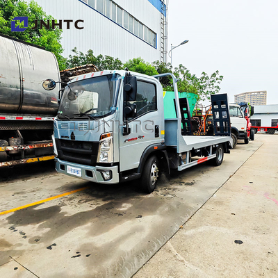 Ελαφρύ φορτίο 4x2 6 τόνων LHD Κίνα Flatbed Rollback Road Wreckers
