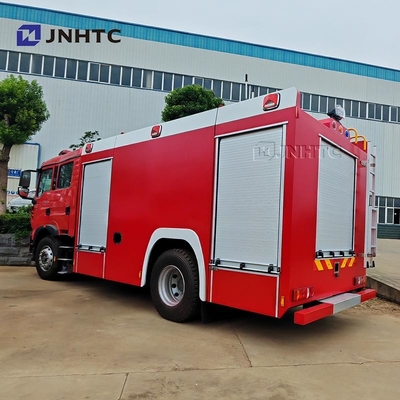 HOWO Πυροσβεστικό φορτηγό 12000L 6 X 4 Πυροσβεστικό φορτηγό διάσωσης με νερό και αφρό