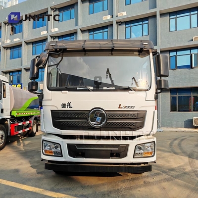 Shacman L3000 φορτηγό δεξαμενής νερού 4X2 200HP Αλουμινίου κράμα δεξαμενή νερού Σπρινκλερ φορτηγό