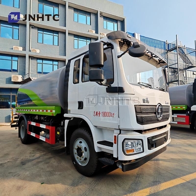 Shacman L3000 φορτηγό δεξαμενής νερού 4X2 200HP Αλουμινίου κράμα δεξαμενή νερού Σπρινκλερ φορτηγό