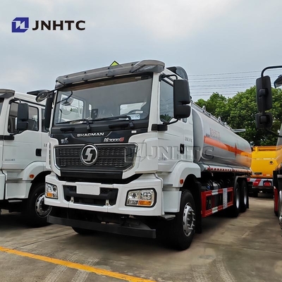 Σακμάν M3000 φορτηγό δεξαμενής καυσίμου 6*4 300HP Αλουμινίου κράμα πετρελαίου δεξαμενή φορτηγό για πώληση