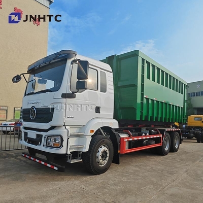 Νέο Shacman H3000 Λεωφορείο σκουπιδιών 6X4 400hp 10 τροχούς σκουπίδια Συμπληρωμένος συμπιεστής κάδο σκουπιδιών φορτηγό