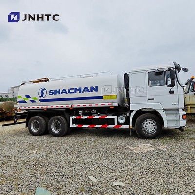 Shacman L2000 φορτηγό δεξαμενής νερού 6X4 235HP Αλουμινίου κράμα δεξαμενή νερού Σπρινκλερ φορτηγό