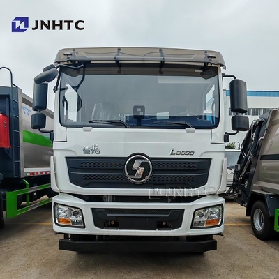 Νέο Shacman L3000 4X2 5 τόνων 6 τροχών συμπιεστή σκουπιδιού για πώληση