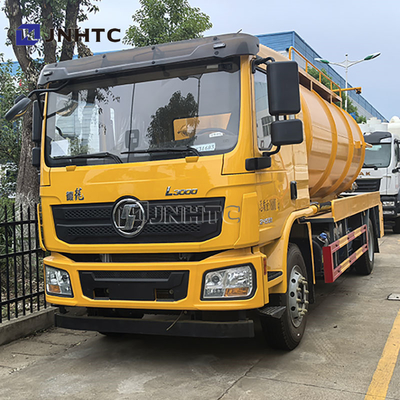 Shacman L3000 4*2 Καθαριστικό φορτηγό αποχέτευσης Υψηλής πίεσης Vakuum Fecal Suction Jetting Καθαριστικό φορτηγό αποχέτευσης