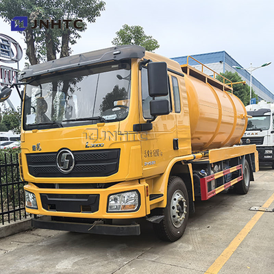 Shacman L3000 4*2 Καθαριστικό φορτηγό αποχέτευσης Υψηλής πίεσης Vakuum Fecal Suction Jetting Καθαριστικό φορτηγό αποχέτευσης