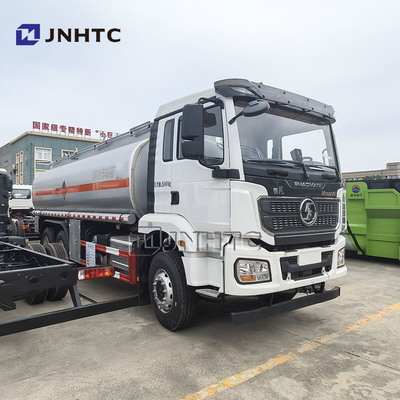 SHACMAN M3000 6X4 Βενζινοελαίου φορτηγό μεταφοράς 20000L καυσίμου δεξαμενή φορτηγό με διανεμητή
