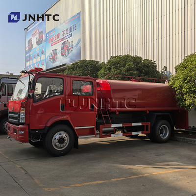 Κατασκευαστής HOWO 4x2 5000L Υδροφόρο Πυροσβεστικό Φορτηγό Πυροσβεστικό Φορτηγό Εξοπλισμός Πυροσβεστικού Οχήματος