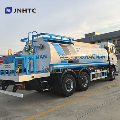 SHACMAN H3000 10 τροχούς 15CBM φορτηγό νερού Bowser Πυροσβεστική ψεκαστήρα φορτηγό νερού