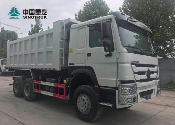 βαρέων καθηκόντων φορτηγό απορρίψεων 371HP 6X4 20CBM διπλό - φρένο πίεσης αέρα κυκλωμάτων