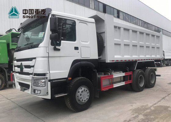 βαρέων καθηκόντων φορτηγό απορρίψεων 371HP 6X4 20CBM διπλό - φρένο πίεσης αέρα κυκλωμάτων