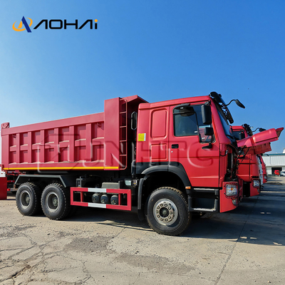 Υψηλής ποιότητας φορτηγό HOWO 6x4 που οδηγεί 340 hp 10 τροχών Diesel Dump Truck