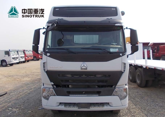 Βαρύ φορτηγό φορτίου Howo Sinotruk 8x4 50T A7 με το εμπορευματοκιβώτιο φορτίου μήκους 7M