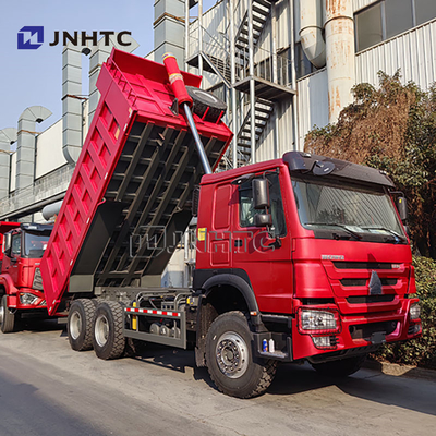 Βαρύ φορτίο Sinotruck Howo Dump Truck Camion 6x4 10 Wheeler 336 371 380 hp 40 Ton Tipper Dump Truck