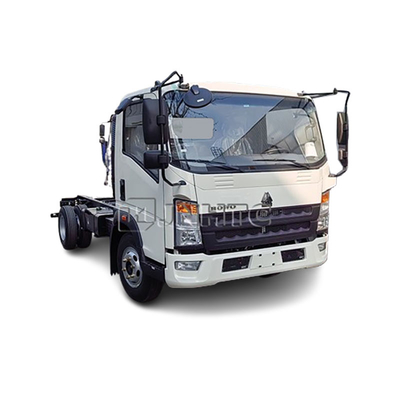 HOWO 4x2 ελαφρύ φορτίο Mini Van Cargo Box φορτηγό φορτηγό China Truck Chassis