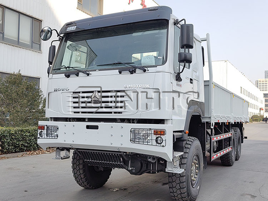 Τροχό Sino Howo 6x6 Off Road 6 Τεχνη 10 τροχών RHD LHD Πλήρης τροχιάς AWD φορτηγό φορτίου