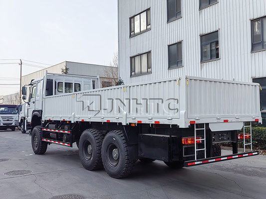 Τροχό Sino Howo 6x6 Off Road 6 Τεχνη 10 τροχών RHD LHD Πλήρης τροχιάς AWD φορτηγό φορτίου