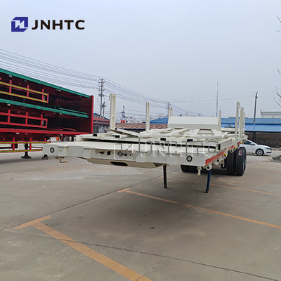 2 άξονες 3 άξονες 50ton 20ft 40ft 45ft Flatbed Flat Bed Container Semi Trailer Flatbed Trailer