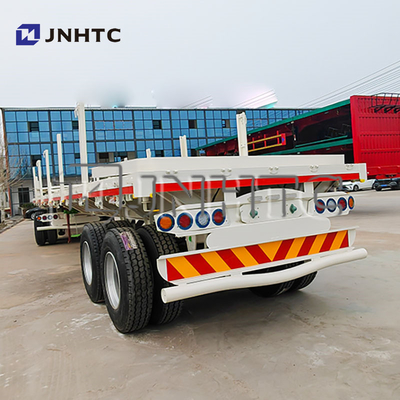 2 άξονες 3 άξονες 50ton 20ft 40ft 45ft Flatbed Flat Bed Container Semi Trailer Flatbed Trailer