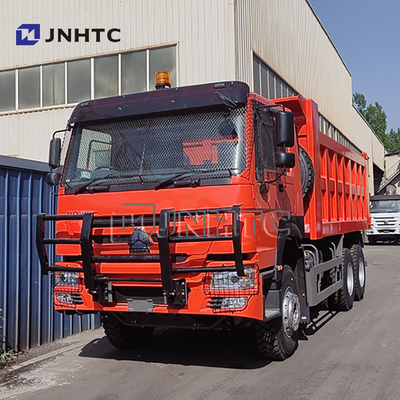 Βαρύ φορτηγό Sinotruck Howo Camion 6x4 10 Wheeler 400 hp 30Ton Τρακίς απορριμμάτων με αντικλοπτικό δίχτυ