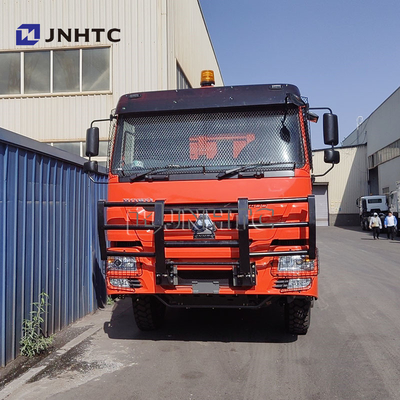 Βαρύ φορτηγό Sinotruck Howo Camion 6x4 10 Wheeler 400 hp 30Ton Τρακίς απορριμμάτων με αντικλοπτικό δίχτυ