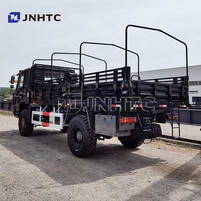 Sinotruk Howo 4X4 Euro2 4 τροχούς 280hp Πλήρη κίνηση εμπορικών βαρέων δεξιών τροχών φορτηγό