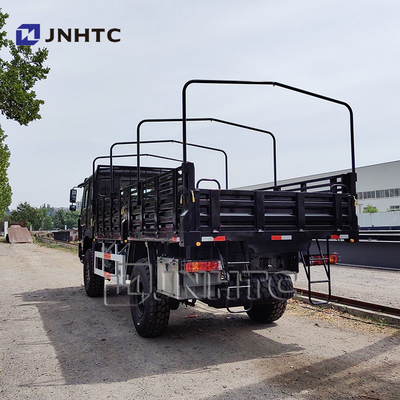 Sinotruk Howo 4X4 Euro2 4 τροχούς 280hp Πλήρη κίνηση εμπορικών βαρέων δεξιών τροχών φορτηγό