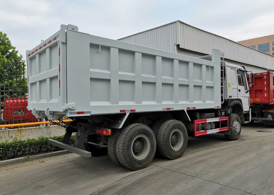 Μέση ανυψωτική απόρριψη Truck371HP 6X4 20CBM συστημάτων SINOTRUK HOWO 25 τόνοι φόρτωσης