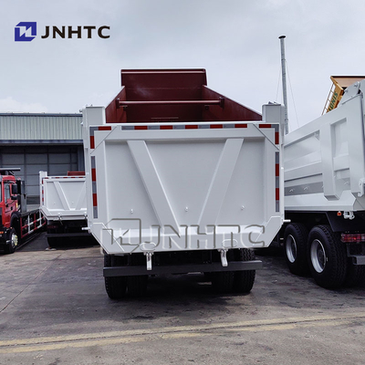 SINOTRUCK HOHAN N7 380hp 8x4 Diesel Χειροκίνητο Κιβώτιο Ταχυτήτων Euro 2 Ανατρεπόμενο Φορτηγό
