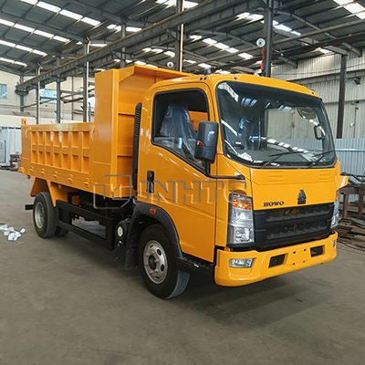 SINOTRUK HOWO 3-5 ΤΟΝΟΙ YN4102QBZL 116HP Euro2 Φορτηγό Ανατροπής Ελαφρού Τύπου Δεξιάς Οδήγησης