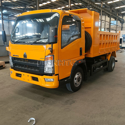 SINOTRUK HOWO 3-5 ΤΟΝΟΙ YN4102QBZL 116HP Euro2 Φορτηγό Ανατροπής Ελαφρού Τύπου Δεξιάς Οδήγησης