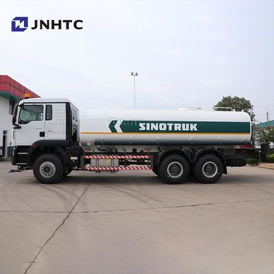 HOWO TX Υδροφόρο φορτηγό 6x4 15000/20000 λίτρα 371HP Σπρίνσελερ νερού Bowser Υδροφόρο φορτηγό