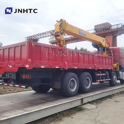Εταιρική τιμή SINOTRUK HOWO TX 371HP 20Ton φορτηγό φορτηγό τοποθετημένο ευθεία γερανό για πώληση