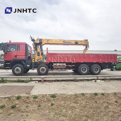 Εταιρική τιμή SINOTRUK HOWO TX 371HP 20Ton φορτηγό φορτηγό τοποθετημένο ευθεία γερανό για πώληση