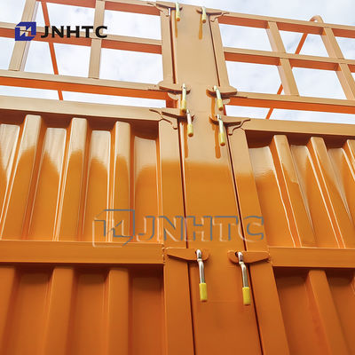 Ημιρυμουλκούμενο τρέιλερ 5 αξόνων για μεταφορά χύδην φορτίου με φράχτη προς πώληση