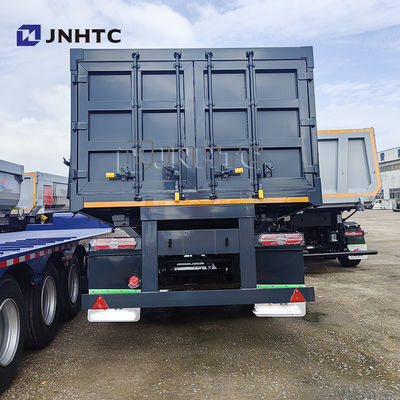 3 Axles Transporting Van Semi Trailer Aluminum Steel 30 Ton Van Box Trailer Van Cargo Truck Box Semi Trailer with Side Open Door