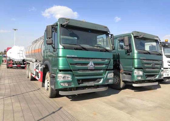 φορτηγό 21cbm δεξαμενών καυσίμων 6 * 4 371hp για την επικίνδυνη μεταφορά χημικών ουσιών