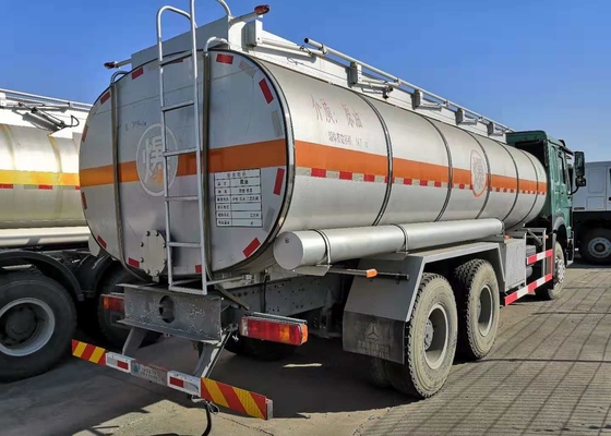 φορτηγό 21cbm δεξαμενών καυσίμων 6 * 4 371hp για την επικίνδυνη μεταφορά χημικών ουσιών