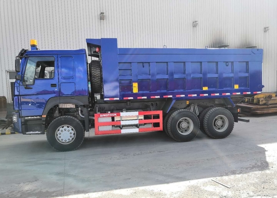 Μπλε Tipper δύναμης 371 αλόγου βαρέων καθηκόντων φορτηγό απορρίψεων