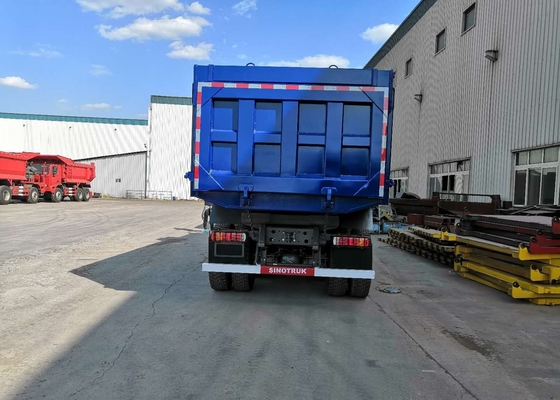 Μπλε Tipper δύναμης 371 αλόγου βαρέων καθηκόντων φορτηγό απορρίψεων