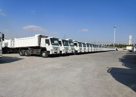 6x6 πλήρες φορτηγό 20 φορτηγών απορρίψεων Drive βαρέων καθηκόντων 336HP Sinotruk Howo CBM φόρτωση