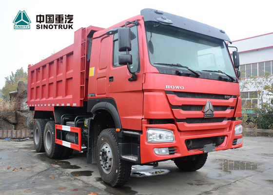 6x4 Tipper δύναμη φρένων υπηρεσιών ABS φορτηγών/φορτηγών απορρίψεων Howo 6x4 336hp