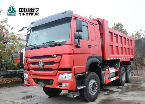 6x4 Tipper δύναμη φρένων υπηρεσιών ABS φορτηγών/φορτηγών απορρίψεων Howo 6x4 336hp