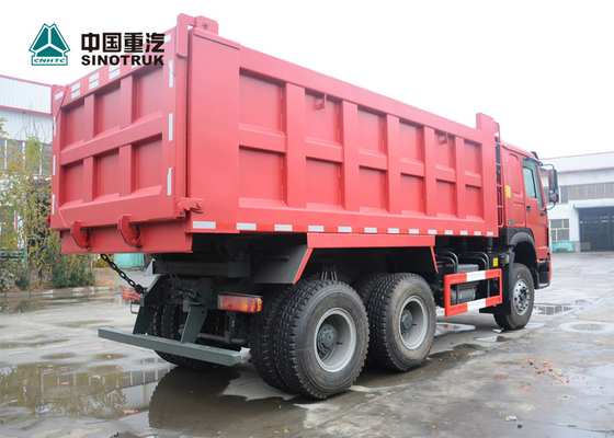 6x4 Tipper δύναμη φρένων υπηρεσιών ABS φορτηγών/φορτηγών απορρίψεων Howo 6x4 336hp