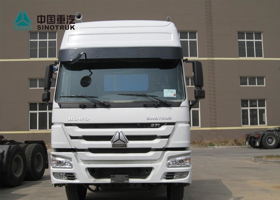 Ελαστικό αυτοκινήτου SINOTRUK HOWO 371HP 6x4 10 με τις διπλές αποθήκες πρωταρχικές - φορτηγό μετακινούμενων