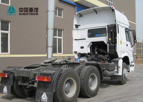 Ελαστικό αυτοκινήτου SINOTRUK HOWO 371HP 6x4 10 με τις διπλές αποθήκες πρωταρχικές - φορτηγό μετακινούμενων