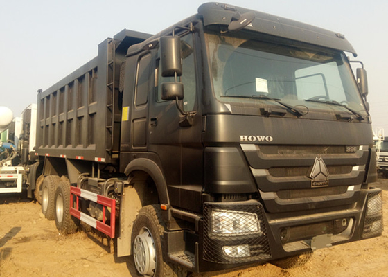 40 μαύρο χρώμα φορτηγών απορρίψεων τόνου 6x4 336hp SInotruk Howo7 βαρέων καθηκόντων 20M3