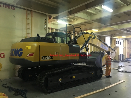 Xcmg XE200D επίσημη μηχανή εκσκαφέων εξοπλισμού οδοποιίας 21,5 τόνου